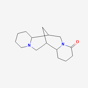 molecular formula C15H24N2O B1205815 alpha-Isolupanine CAS No. 486-87-3