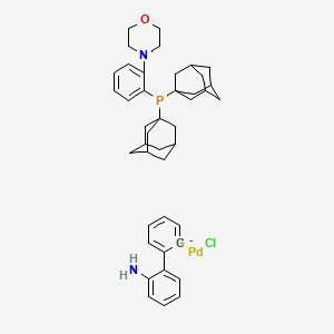 molecular formula C42H52ClN2OPPd B12058168 MorDalphos Pd G2 