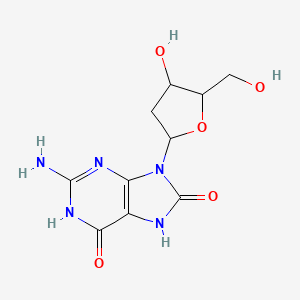 molecular formula C10H13N5O5 B12058198 8-Hydroxy-2-desoxyguanosine 
