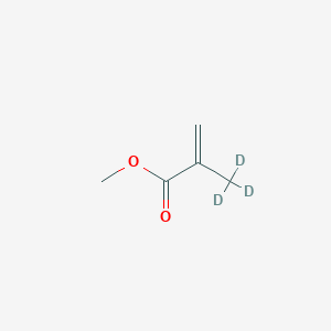 molecular formula C5H8O2 B12058218 methyl 2-(trideuteriomethyl)prop-2-enoate 