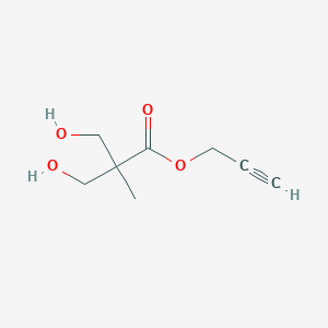 molecular formula C8H12O4 B12058236 Propargyl 3-hydroxy-2-(hydroxymethyl)-2-methylpropanoate 