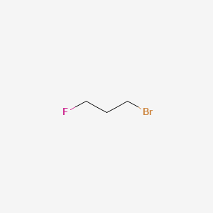 molecular formula C3H6BrF B1205824 1-Bromo-3-fluoropropane CAS No. 352-91-0