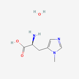 molecular formula C7H13N3O3 B12058247 3-Methyl-L-histidine N-hydrate CAS No. 307310-73-2