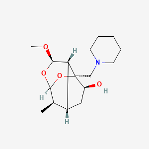 molecular formula C16H27NO4 B1205826 Valperinol CAS No. 64860-67-9