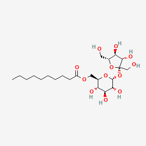 molecular formula C22H40O12 B12058290 Sucrose monodecanoate 