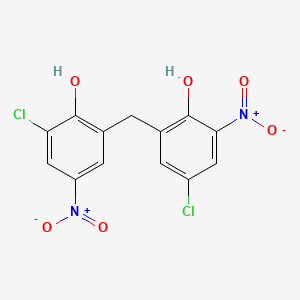 molecular formula C13H8Cl2N2O6 B1205830 Nitroclofene CAS No. 39224-48-1