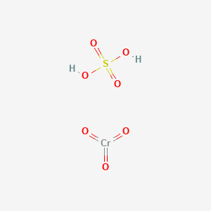 molecular formula CrH2O7S B12058419 Trioxochromium sulfuric acid 