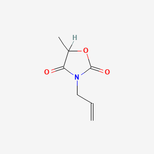 molecular formula C7H9NO3 B1205848 异丙二甲酮 CAS No. 526-35-2