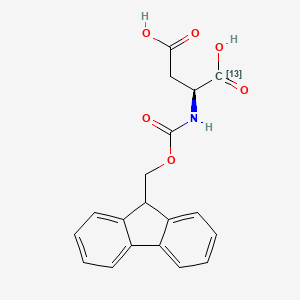 molecular formula C19H17NO6 B12058484 Fmoc-Asp-OH-1-13C CAS No. 286460-77-3