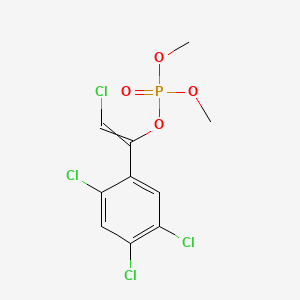 molecular formula C10H9Cl4O4P B1205852 Tetrachlorvinphos CAS No. 961-11-5