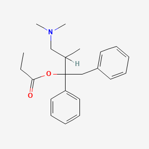 molecular formula C22H29NO2 B1205853 l-Propoxyphene CAS No. 77-50-9