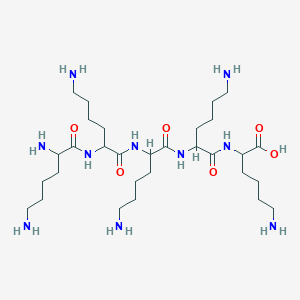 molecular formula C30H62N10O6 B12058573 Lys-lys-lys-lys-lys 