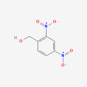 molecular formula C7H6N2O5 B1205858 2,4-Dinitrobenzyl alcohol CAS No. 4836-66-2