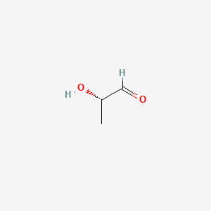 molecular formula C3H6O2 B12058582 L-lactaldehyde CAS No. 3913-64-2