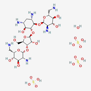 molecular formula C23H54N6O26S3 B12058595 Neomycin Sulfate hydrate 
