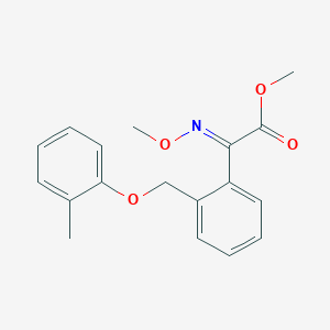 molecular formula C18H19NO4 B120586 Kresoxim-Methyl CAS No. 143390-89-0