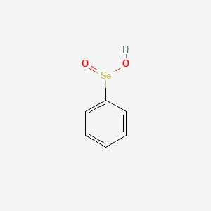 molecular formula C6H6O2Se B1205860 Benzeneseleninic acid CAS No. 6996-92-5