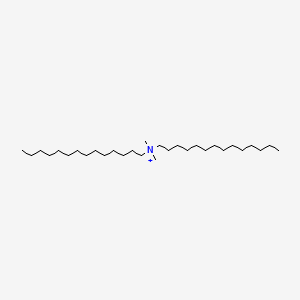 molecular formula C30H64N+ B1205861 Dimethyldimyristylammonium CAS No. 20256-58-0