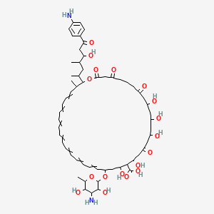 molecular formula C59H84N2O18 B1205862 Candicidin D 