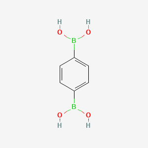 molecular formula C6H8B2O4 B1205864 1,4-Benzenediboronic acid CAS No. 4612-26-4
