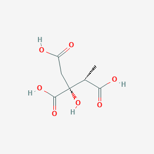 molecular formula C7H10O7 B1205868 (2R,3S)-2-methylcitric acid 