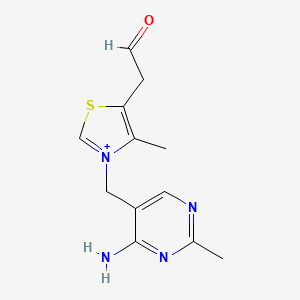 Thiamine(1+) aldehyde