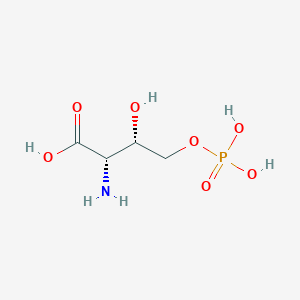 molecular formula C4H10NO7P B1205874 4-(Phosphonooxy)-L-threonine 