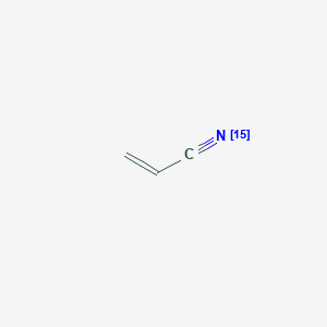 molecular formula C3H3N B12058777 prop-2-en(15N)nitrile CAS No. 91628-89-6