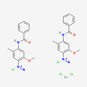 molecular formula C30H28Cl4N6O4Zn B12058789 Fast Violet B Salt 