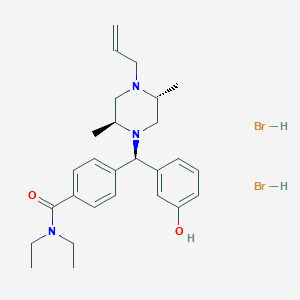 molecular formula C27H39Br2N3O2 B12058807 BW373U86 dihydrobromide 