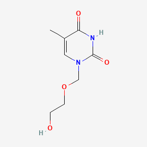 1-(2-Hydroxyethoxy)methyl-5-methyluracil