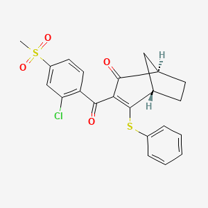 molecular formula C22H19ClO4S2 B12058859 Benzobicyclon [ISO] CAS No. 1435933-73-5