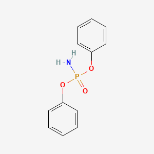 molecular formula C12H12NO3P B1205886 二苯基磷酰胺 CAS No. 2015-56-7