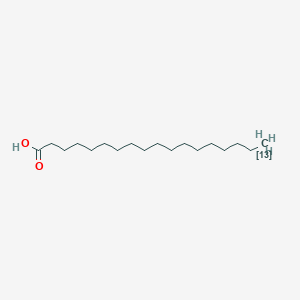 molecular formula C18H36O2 B12058867 Stearic-18-13C acid 