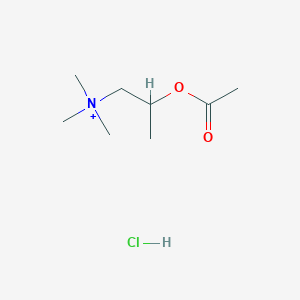 molecular formula C8H19ClNO2+ B12058888 Methacholine chloride, United States PharmacopeiaReference Standard 