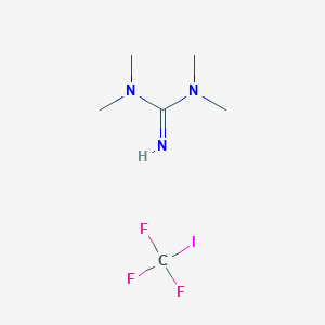 molecular formula C6H13F3IN3 B12058931 Ritter Trifluoroiodomethane-TMG Reagent 