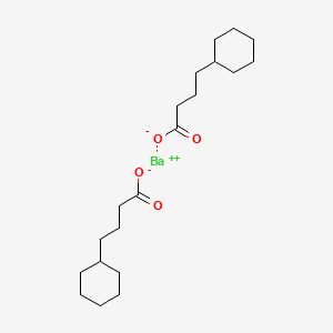 molecular formula C20H34BaO4 B12058945 Barium 4-cyclohexylbutanoate 