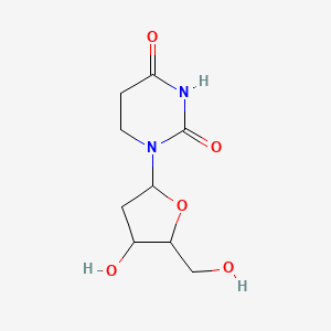 molecular formula C9H14N2O5 B12058990 Dihydrodeoxyuridine 