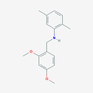 N-[(2,4-dimethoxyphenyl)methyl]-2,5-dimethylaniline