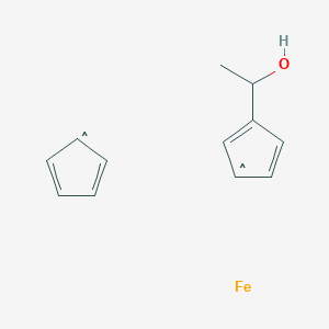 molecular formula C12H14FeO B12059021 alpha-Hydroxyethylferrocene 
