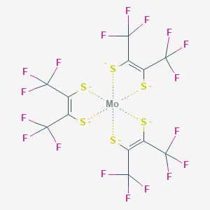 molecular formula C12F18MoS6-6 B12059042 Molybdenum tris(1,2-bis(trifluoromethyl)ethane-1,2-dithiolene) 