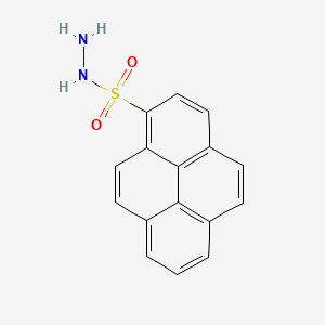 molecular formula C16H12N2O2S B1205909 Pyrenesulfonylhydrazine CAS No. 78335-51-0