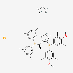 molecular formula C46H52FeO2P2 B12059103 Josiphos SL-J418-2 