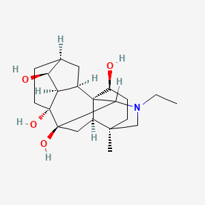 molecular formula C21H33NO4 B1205917 Cardiopetalidine CAS No. 75375-44-9