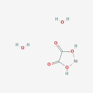 molecular formula C2H6NiO6 B12059216 Nickel(II)oxalate dihydrate 