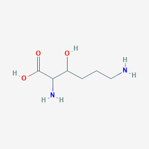molecular formula C6H14N2O3 B1205930 3-Hydroxylysine 