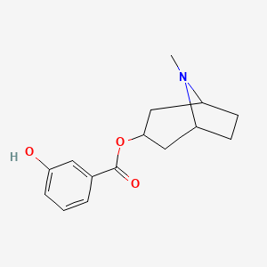 molecular formula C15H19NO3 B1205934 Cochlearine CAS No. 52418-07-2