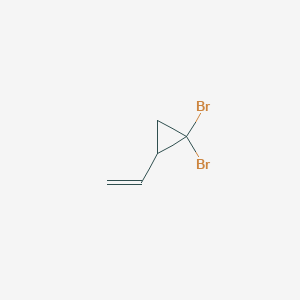 molecular formula C5H6Br2 B12059343 1,1-Dibromo-2-vinylcyclopropane CAS No. 5398-65-2