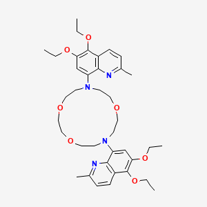molecular formula C38H52N4O7 B12059350 SQI-ET sodium form 