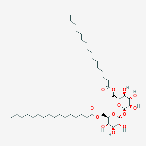 molecular formula C44H82O13 B1205938 Trehalose 6,6'-dipalmitate CAS No. 3317-99-5